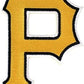 Pittsburgh Pirates Embroidered Iron on Patches (L)