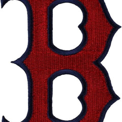 BOSTON RED SOX IRON ON EMBROIDERED PATCH 2.5”x3.5