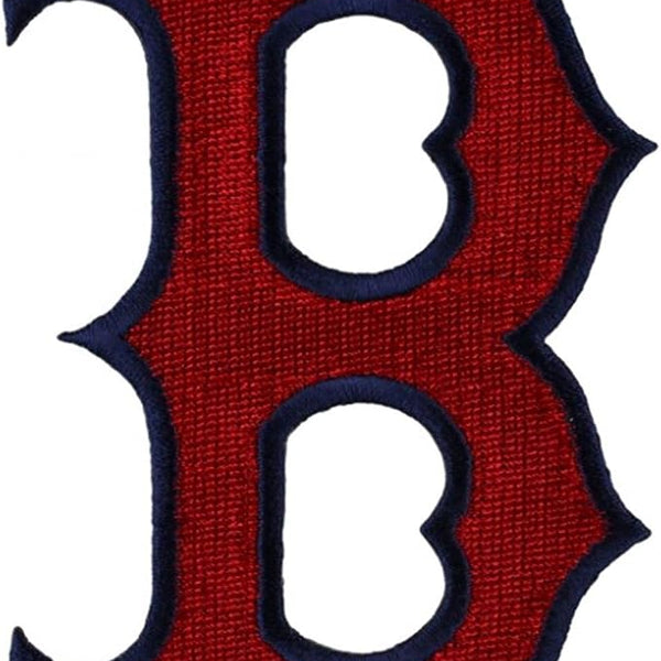 BOSTON RED SOX IRON ON EMBROIDERED PATCH 2.5”x3.5