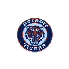 Detroit Tiger Embroidered Iron On Patches