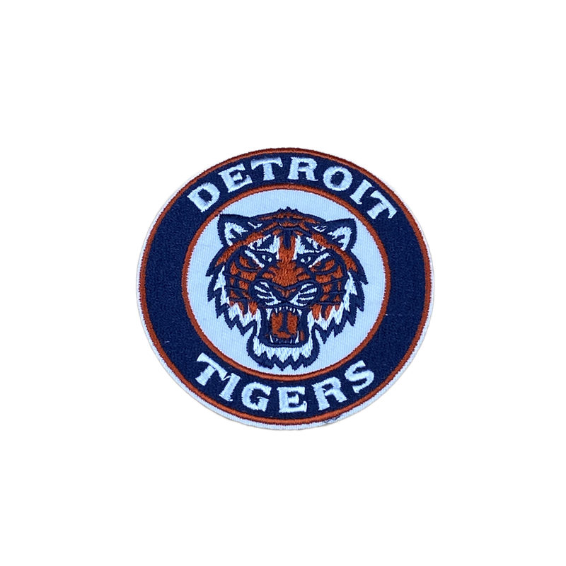 Detroit Tiger Embroidered Iron On Patches