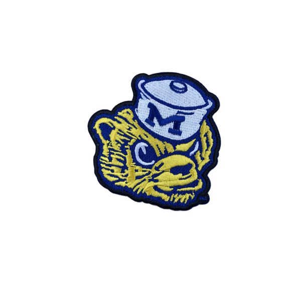 University of Michigan Embroidered Iron on Patch