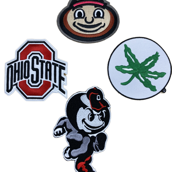 The Ohio State University Embroidered Iron on Patches