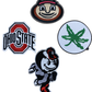 The Ohio State University Embroidered Iron on Patches