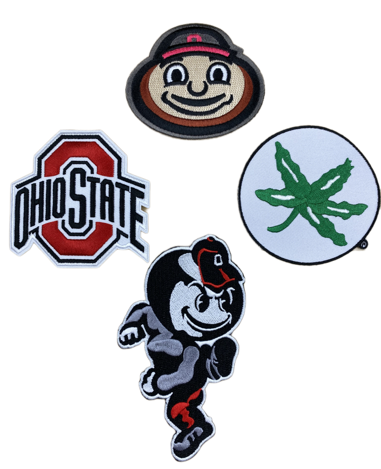 The Ohio State University Embroidered Iron on Patches