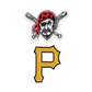 Pittsburgh Pirates Embroidered Iron on Patches (L)