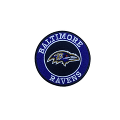 Baltimore Ravens Embroidered Iron on Patches