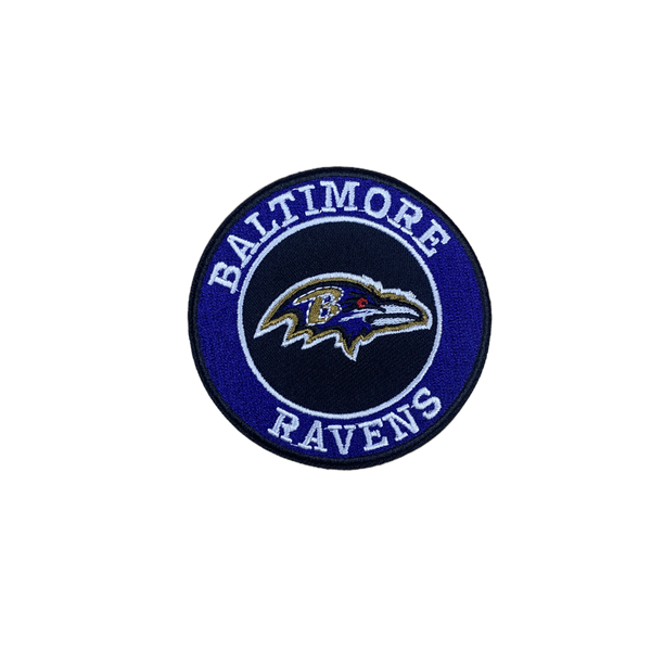 Baltimore Ravens Embroidered Iron on Patches