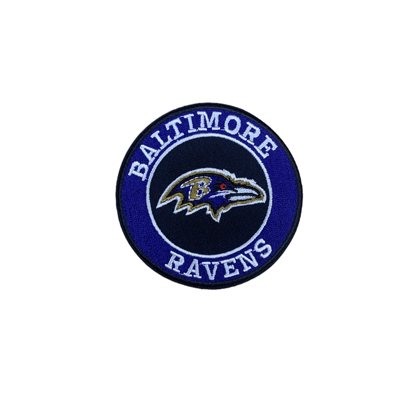 Baltimore Ravens Embroidered Iron on Patches