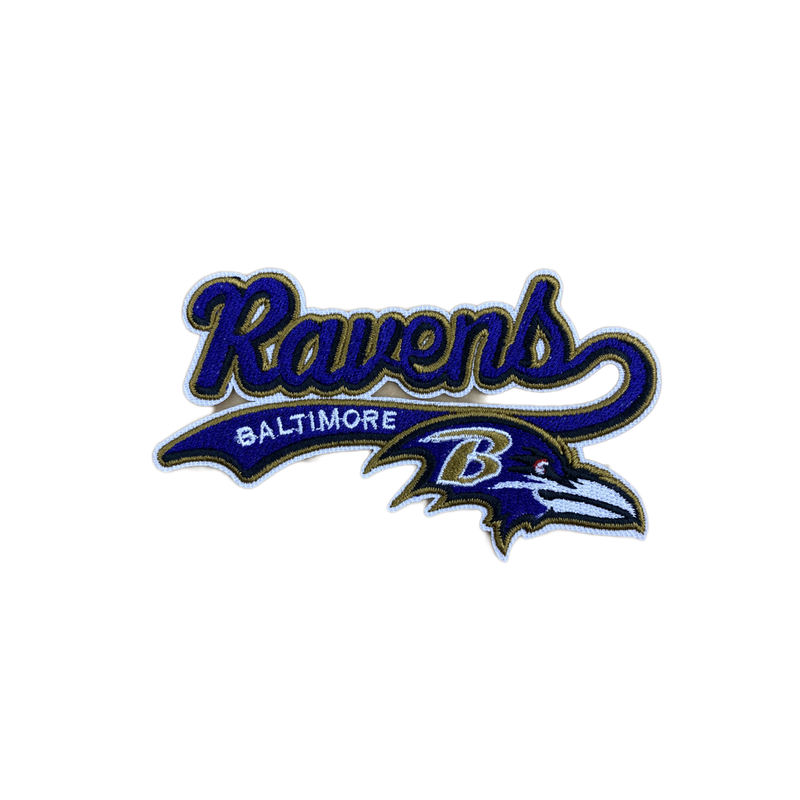 Baltimore Ravens Embroidered Iron on Patches