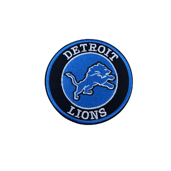 Detroit Lions Embroidered Iron On Patches