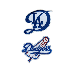 Los Angeles Dodgers Embroidered Iron on Patches