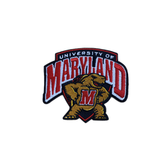 Maryland Terrapins Embroidered Iron on Patch