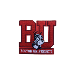 Boston University Terriers Embroidered Iron on Patch
