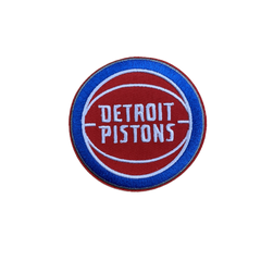 Detroit Pistons Embroidered Iron on Patch