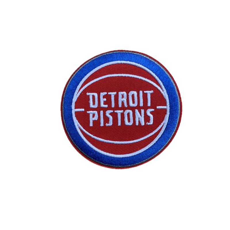 Detroit Pistons Embroidered Iron on Patch