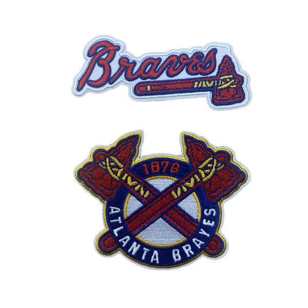 Atlanta Braves Embroidered Iron on Patches