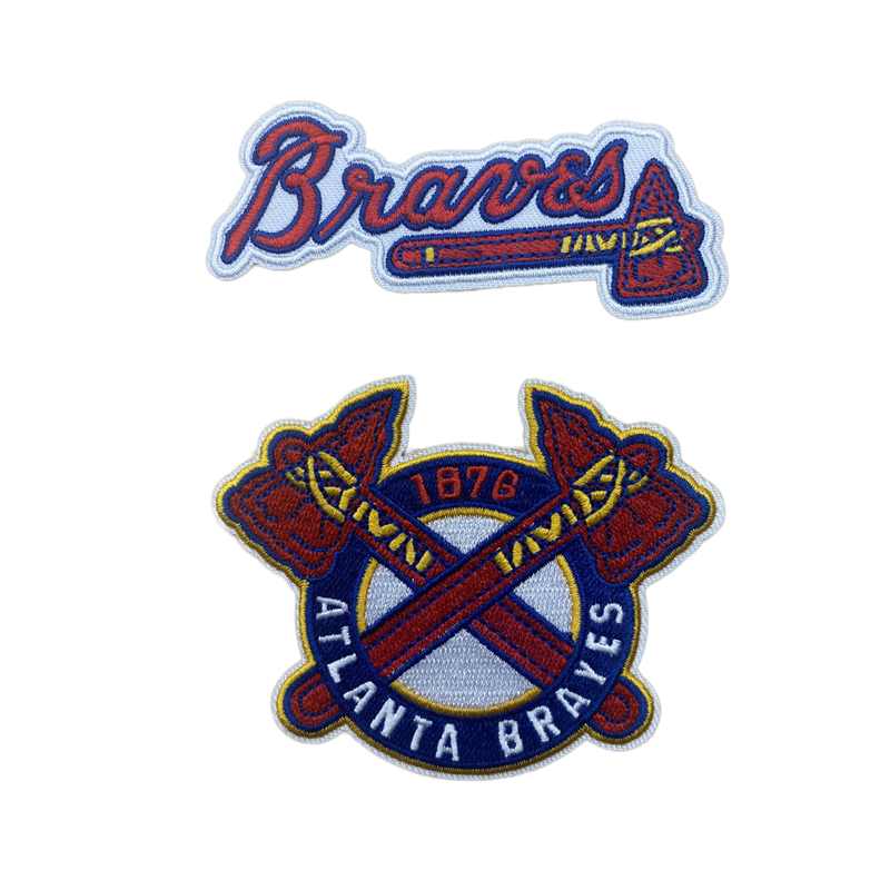 Atlanta Braves Embroidered Iron on Patches