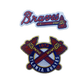 Atlanta Braves Embroidered Iron on Patches