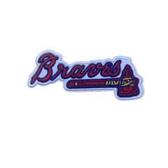 Atlanta Braves Embroidered Iron on Patches