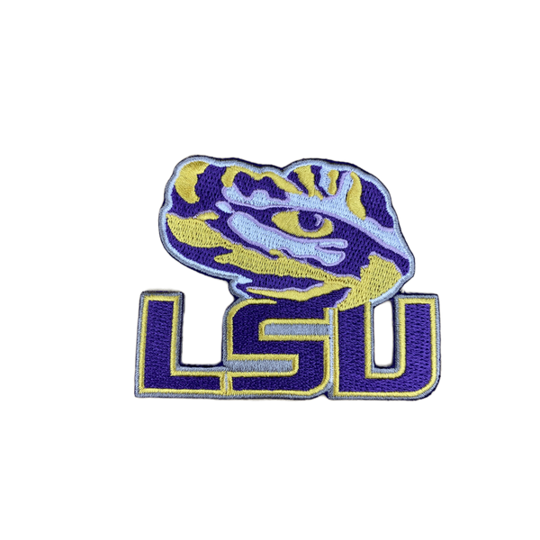 Louisiana State University LSU Embroidered Iron on Patches