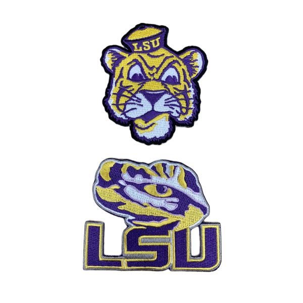 Louisiana State University LSU Embroidered Iron on Patches