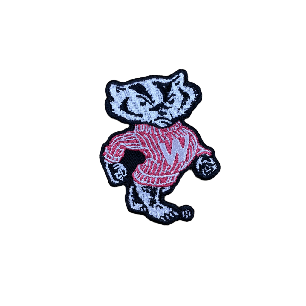 Wisconsin Badgers Embroidered Iron on Patch – Boogie Patches