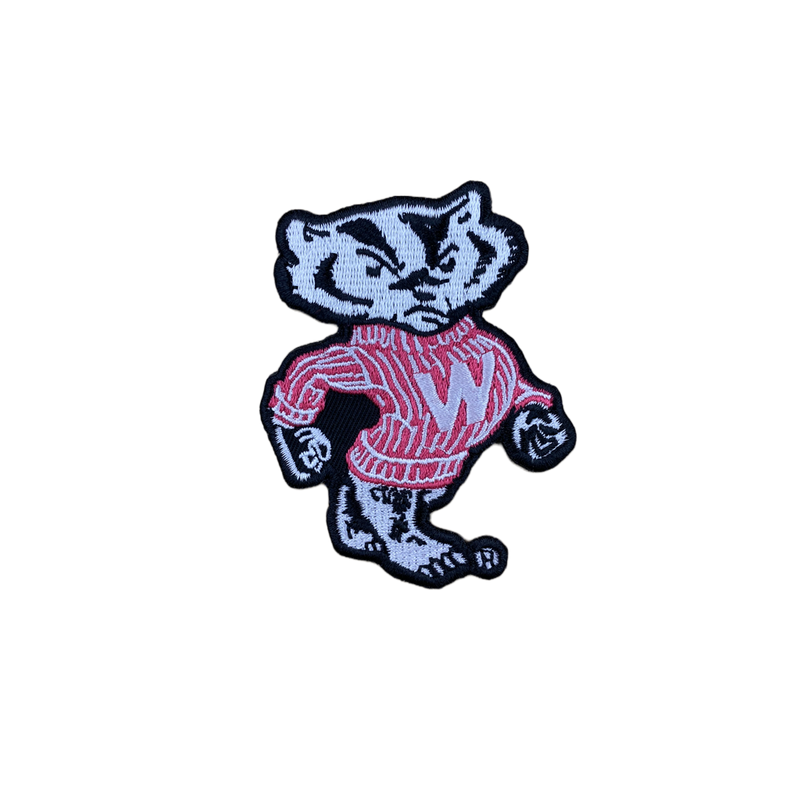 Wisconsin Badgers Embroidered Iron on Patch