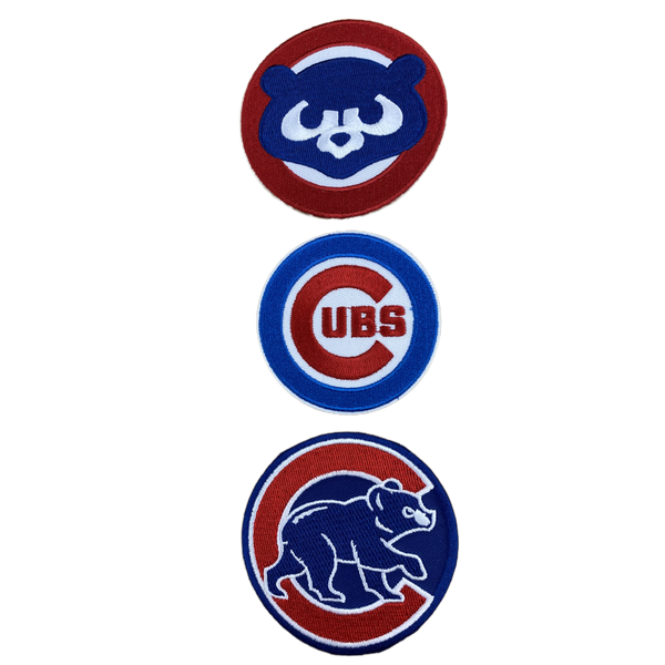 Chicago Cubs Embroidered Iron on Patches