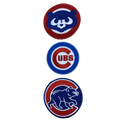 Chicago Cubs Embroidered Iron on Patches