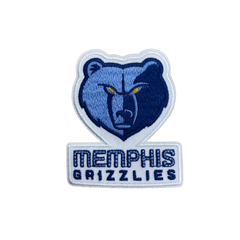 Memphis Grizzlies Embroidered Iron on Patch