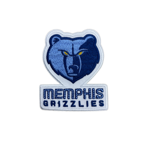 Memphis Grizzlies Embroidered Iron on Patch