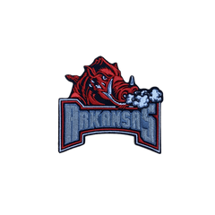 Arkansas Razorbacks Embroidered Iron on Patch