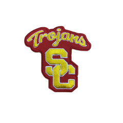 USC Trojans Embroidered Iron on Patch