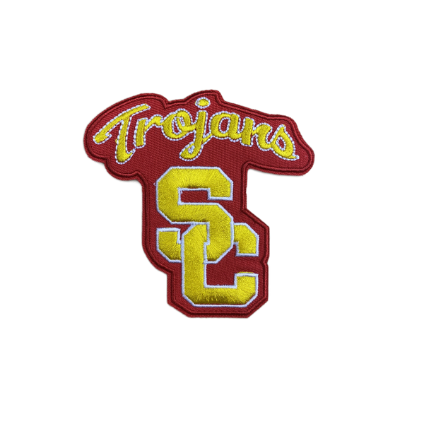 USC Trojans Embroidered Iron on Patch