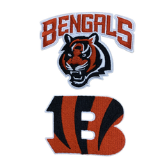 Cincinnati Bengals Embroidered Iron on Patches