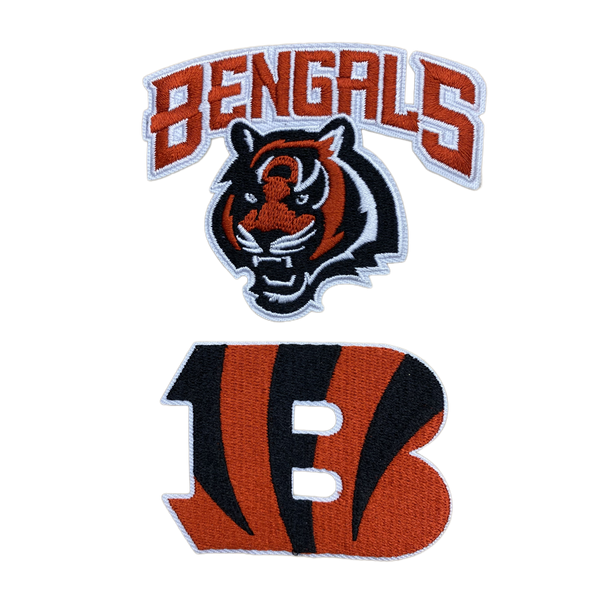 Cincinnati Bengals Embroidered Iron on Patches
