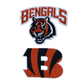 Cincinnati Bengals Embroidered Iron on Patches