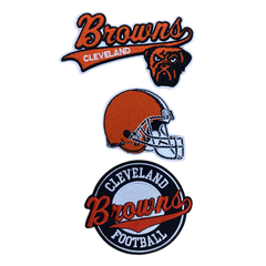 Cleveland Browns Embroidered Iron on Patches