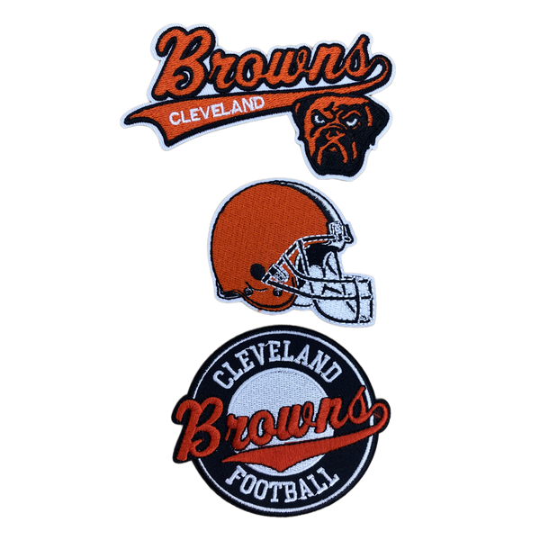 Cleveland Browns Embroidered Iron on Patches