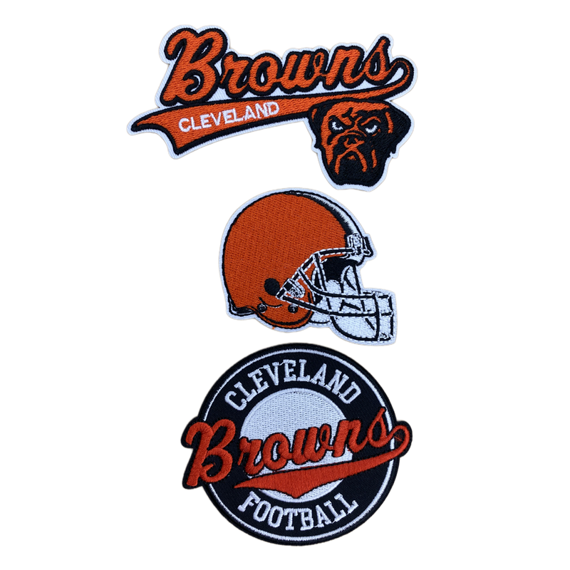 Cleveland Browns Embroidered Iron on Patches