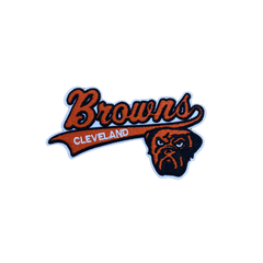 Cleveland Browns Embroidered Iron on Patches