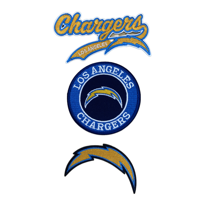 Los Angeles Chargers Embroidered Iron on Patches