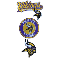 Minnesota Vikings Embroidered Iron on Patch