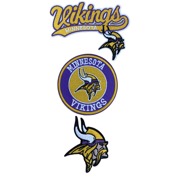 Minnesota Vikings Embroidered Iron on Patch