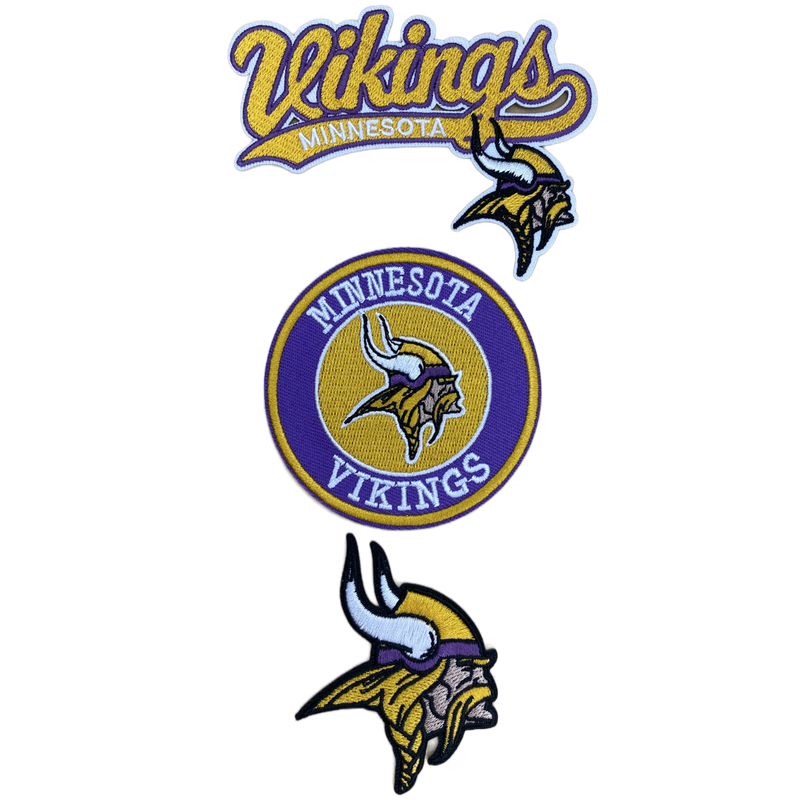 Minnesota Vikings Embroidered Iron on Patch