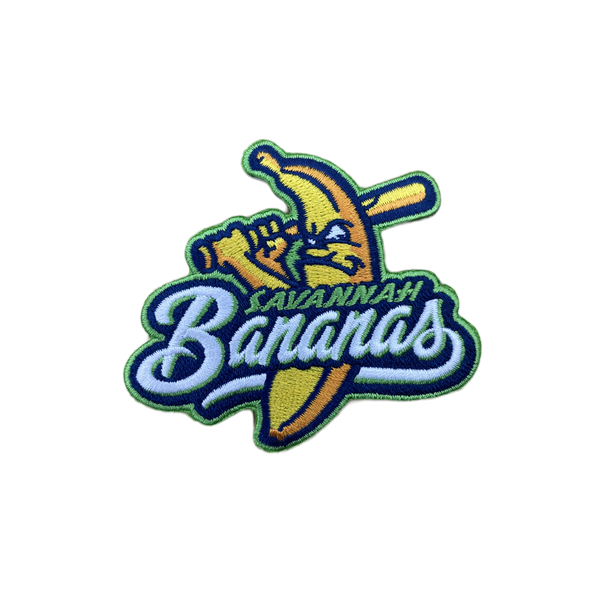 Savannah Bananas Embroidered Iron on Patch