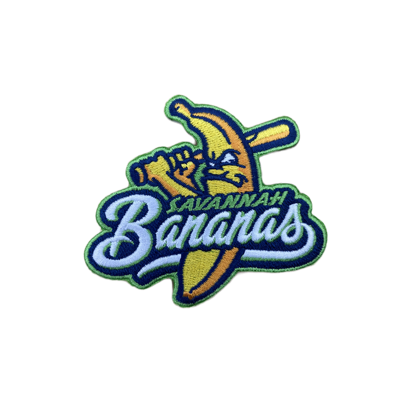 Savannah Bananas Embroidered Iron on Patch