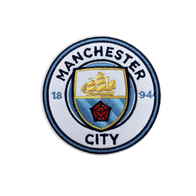 Manchester City Embroidered Iron on Patch