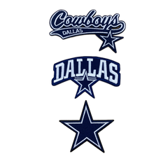 Dallas Cowboys Embroidered Iron on Patches